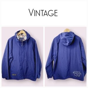 Vintage Nautica surf rider jacket windbreaker medium